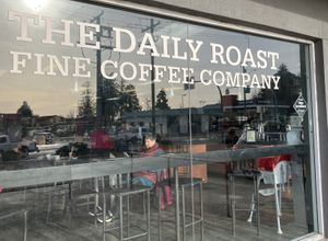   at The Daily Roast Fine Coffee Company in Sechelt