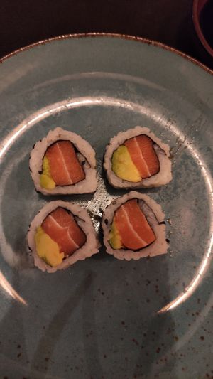 Tuna veg roll at Mun Sushi Bar in Rome