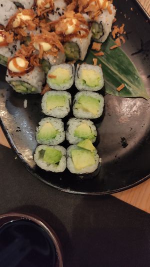 Maki avocado at Mun Sushi Bar in Rome