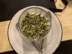 pistacchio cheesecake  at Mun Sushi Bar in Rome