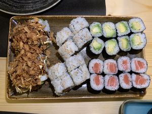 sushi  at Mun Sushi Bar in Rome