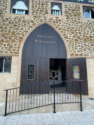 Entrance at The Abbey Tavern in Orihuela