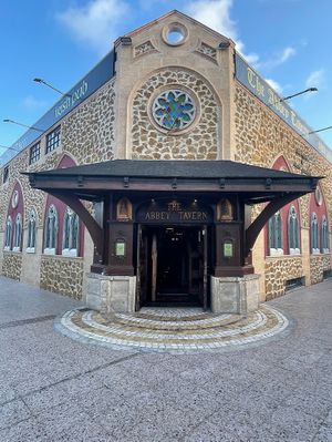 Entrance at The Abbey Tavern in Orihuela