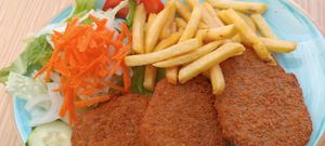 Escalopes at The Abbey Tavern in Orihuela