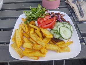 Vönerteller at Küche des Friedens in Rostock