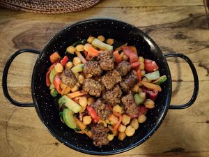 Chickpea with Tempeh at Veda House - Sofia in Sofia