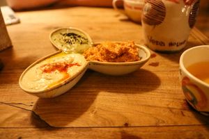 trio of spreads  at Veda House - Sofia in Sofia