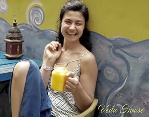 Mango lassi @ Veda House. at Veda House - Sofia in Sofia