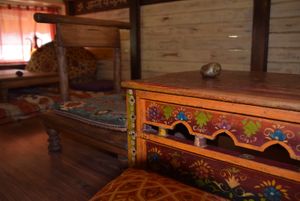 There's a magic bell on the table. Ring it and your wish will be fulfilled. at Veda House - Sofia in Sofia