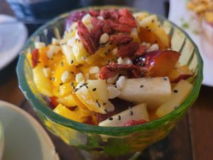 Toller Obstsalat at Feinkostinsel in Rastatt