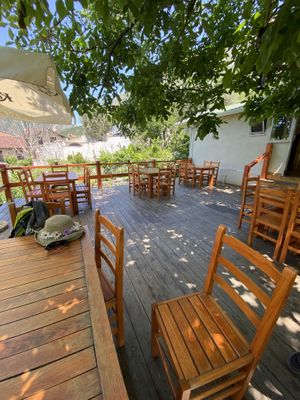   at Garden Organic Restaurant in Kruje