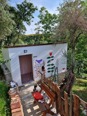  at Garden Organic Restaurant in Kruje