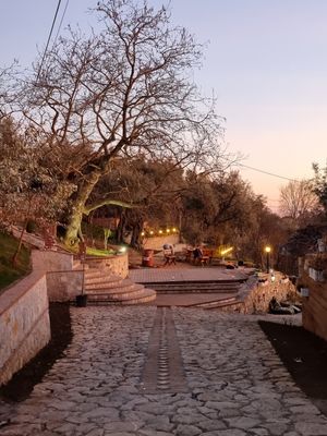  at Garden Organic Restaurant in Kruje