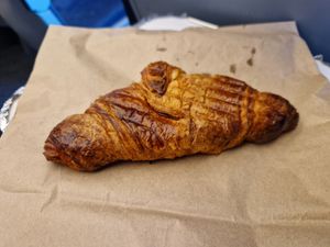 Vegan Croissant at Cuffed-In-Coffee in Holyhead