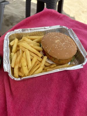 Afhalen kan ook  at Maria's Golden Beach in Crete