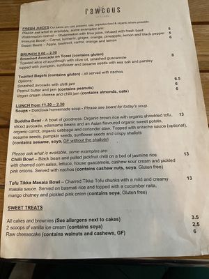   at Rawcous Kitchen in Leatherhead