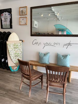 Interior at Carve Surf and Coffee in Tequesta