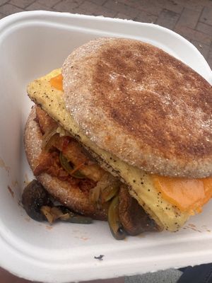 B fast sando  at Catalina Coffee & Cookie Co in Santa Catalina Island