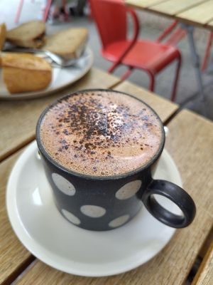 Mochaccino doppio with soy milk at Kaffeerösterei Kaiserslautern in Kaiserslautern