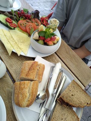 Vegan breakfast (with some cheese on the side extra) at Kaffeerösterei Kaiserslautern in Kaiserslautern