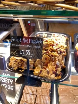 Flapjacks at Parsons Bakery in Ross-on-wye