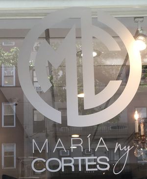 Front window. at Maria Cortes NY in New York City