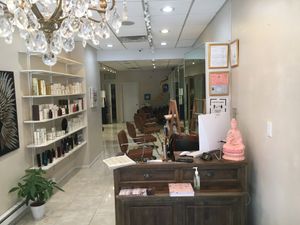 Inside salon. at Maria Cortes NY in New York City