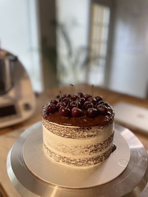 Selva negra libre de gluten  at Anima Lux in Mexico City