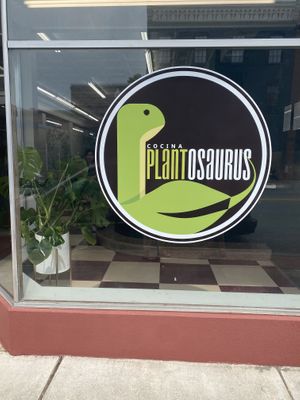 Outside  at Cocina Plantosaurus in Charles Town