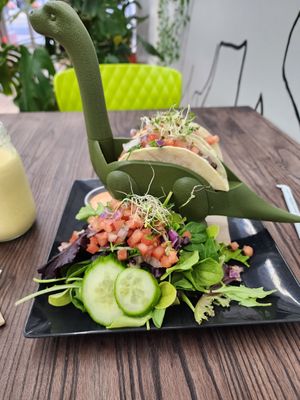 The presentation 👌 at Cocina Plantosaurus in Charles Town