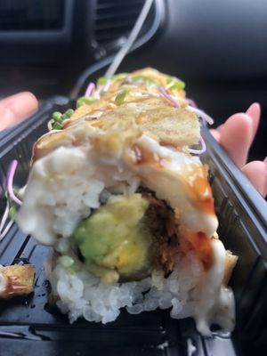 Sushi special  at Cocina Plantosaurus in Charles Town