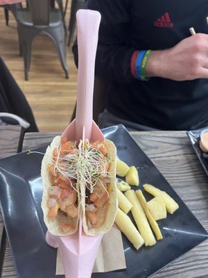   at Cocina Plantosaurus in Charles Town