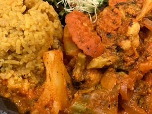 Brontosaurus platter at Cocina Plantosaurus in Charles Town