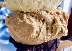 Salted caramel   at Fabrika in Tirana