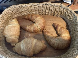 Vegane Croissants himmlisch! at Hof zur Sonne in Kluis
