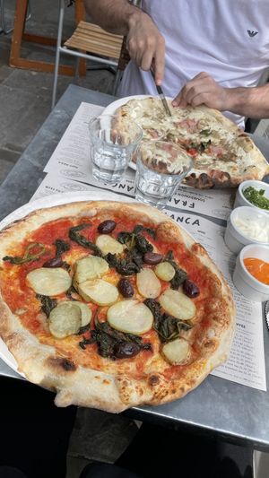   at Franco Manca - Upper St in North London