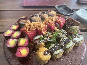 Vegane Platte (The Green)  at Berger Streetfood in Frankfurt