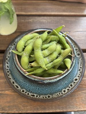 Edamame  at Berger Streetfood in Frankfurt