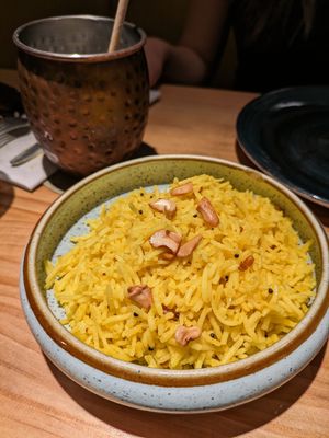 Lemon rice at Little Andaman in Barcelona