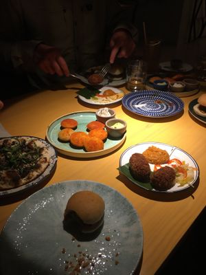 Some of the starters   at Little Andaman in Barcelona