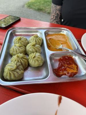Veggie momo  at Shangrila Himalayan Kitchen in South Lake Tahoe