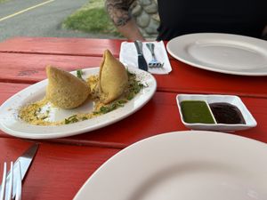 Samosa  at Shangrila Himalayan Kitchen in South Lake Tahoe