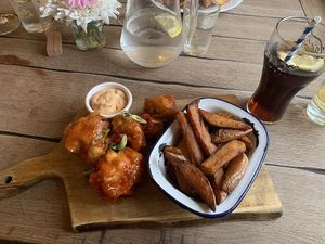 THE BEST CAULIFLOWER WINGS EVERR  at The Architect in Cambridge