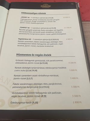  at Tompos Étterem in Keszthely