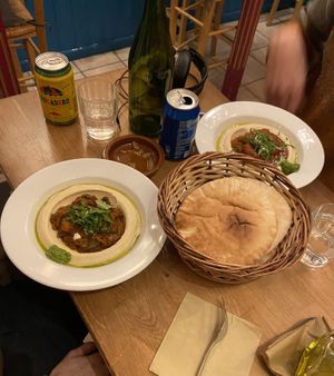  at Reggev Hummus Södermalm in Stockholm