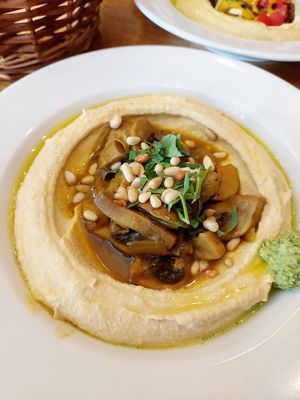  at Reggev Hummus Södermalm in Stockholm