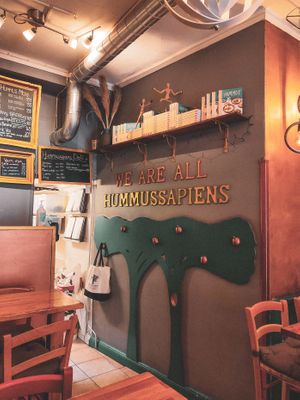  at Reggev Hummus Södermalm in Stockholm