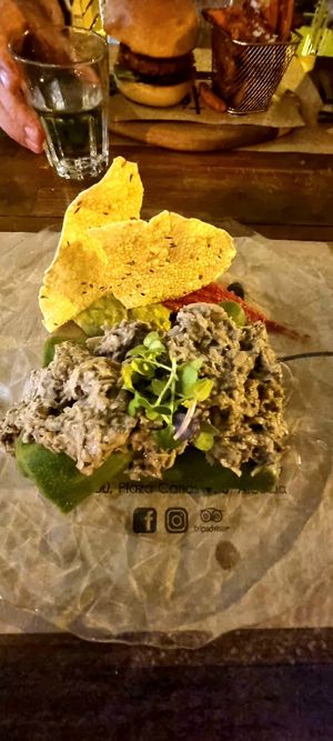 Vegan cannelloni at Sarten in Mallorca