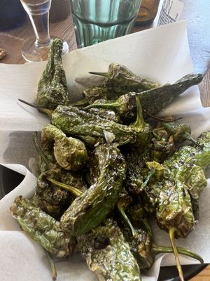 Padron peppers  at Sarten in Mallorca