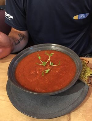 soup  at Radošā Maizes Laboratorija in Ventspils